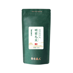 青衣美人 小米有品:青衣美人 明前毛尖川茶小叶种2021新茶家庭装100g