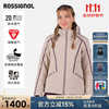 ROSSIGNOL 24/25金鸡女款滑雪服PRIMALOFT保暖舒适户外滑雪金鸡雪服 灰色 S