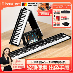 特伦斯 Terence 手卷钢琴88键折叠电子钢琴便携式