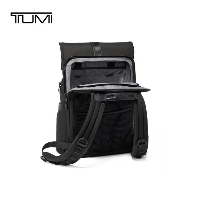 TUMI 途明 Alpha Bravo系列 男士双肩包 0232759D 黑色 中号