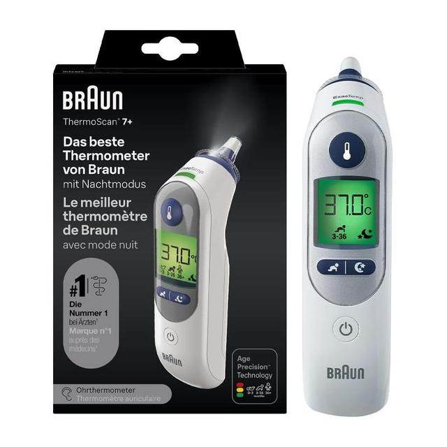 BRAUN 耳温枪IRT6525精准儿童耳温计