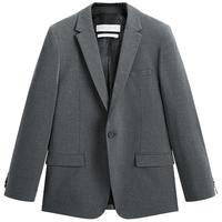 太平鸟 男装秋冬款翻领修身通勤西装外套男式西服