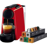 NESPRESSO 浓遇咖啡 Essenza Mini系列 D30 胶囊咖啡机+温和淡雅*5 红色