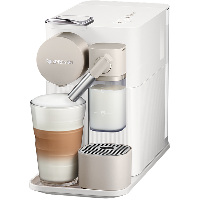 NESPRESSO 奈斯派索胶囊咖啡机 奶泡一体高压萃取 F121 磨砂白（赠试用胶囊7颗）