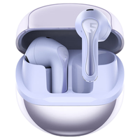 SOUNDPEATS 泥炭 Air5 半入耳式真无线动圈主动降噪蓝牙耳机 流光紫