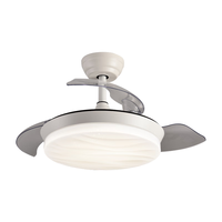 三雄极光风扇灯全光谱LED吊扇灯 电扇灯餐厅客厅家用一体隐形风扇吊灯 店长！性价比风扇灯风尚