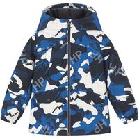 暇步士（Hush Puppies）童装儿童冬季男女大童三防透湿舒适时尚质感风衣厚外套 棕色C款 120cm