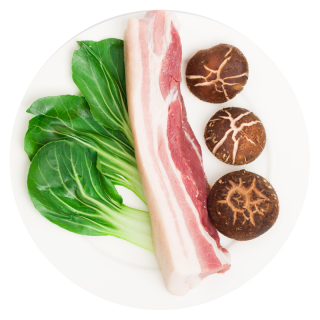 双汇 带皮五花肉 500g