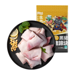 龙大 肉食黑猪猪蹄800g