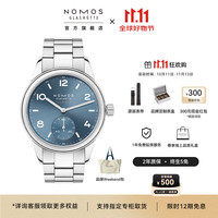 NOMOS 诺莫斯 运动俱乐部系列 男士自动机械腕表 750 电镀冰川蓝表盘 37mm