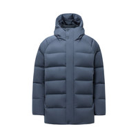 迪桑特 SKI STYLE系列 男士连帽保暖羽绒服