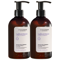 L'OCCITANE 欧舒丹 蓬发瓶 草本香菁纯平衡洗发露 500ml*2
