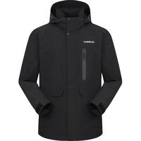 探路者 三合一登山徒步外套 男款 防水防风保暖 可拆卸 男女通用