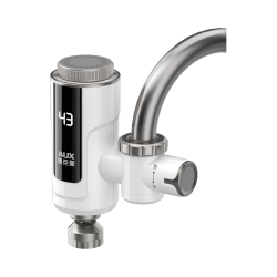 奥克斯 快速加热 电热水龙头 漏保  白色系 3300W