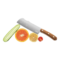 双枪家用菜刀厨房刀具2024萌猫刀锋利刀具套装切片刀水果刀辅食刀 两把组合装
