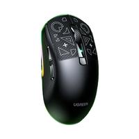 绿联星闪无线鼠标PAW3395三模8K电竞游戏轻量化大小手笔记本电脑 【星闪+蓝牙+有线三模】电竞游戏鼠标丨60g轻量化丨凯华GM8机械微动