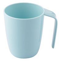 茶花 漱口杯 儿童洗漱杯  圆润款淡蓝色