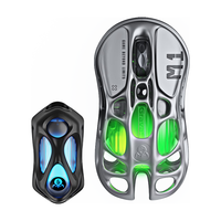 GravaStar/重力星球 三模 无线鼠标+4K接收器 星际银