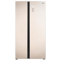 Midea 美的 净味系列 BCD-616WKGPZM 风冷对开门冰箱 616L 极地金