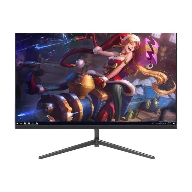 灵蛇 24英寸144hz显示器27超薄高清曲面台式电脑电竞游戏2K监控屏幕IPS