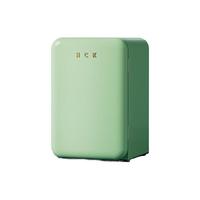 HCK哈士奇 BC-130RDC 107L 薄荷绿单门冰箱