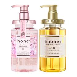 honey glossy 日本honey安蒂花子 honey glossy洗发水护发素洗护套装改善毛躁