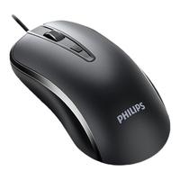PHILIPS 飞利浦 SPK7214 静音版 有线鼠标 1600DPI