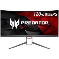 acer 宏碁 X34 P 34英寸 IPS 曲面 G-sync 显示器(3440×1440、120Hz、100%sRGB）