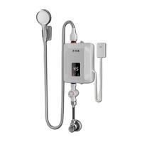 丹丝妮 即热式 电热水器+漏保插头  白色系 100-150L 3500W