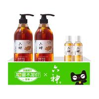 六神 生姜健发养护洗发水 750ml*2