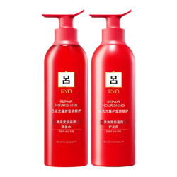吕 红吕洗发水护发素烫染修护柔顺绿吕控油洗发露