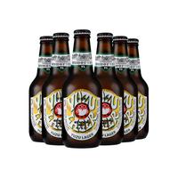 Hitachino Nest 常陆野猫头鹰 拉格啤酒 330ml*6瓶