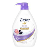 多芬 柔嫩焕亮清爽沐浴乳1000G 水润焕亮改善暗沉 持久留香润肤