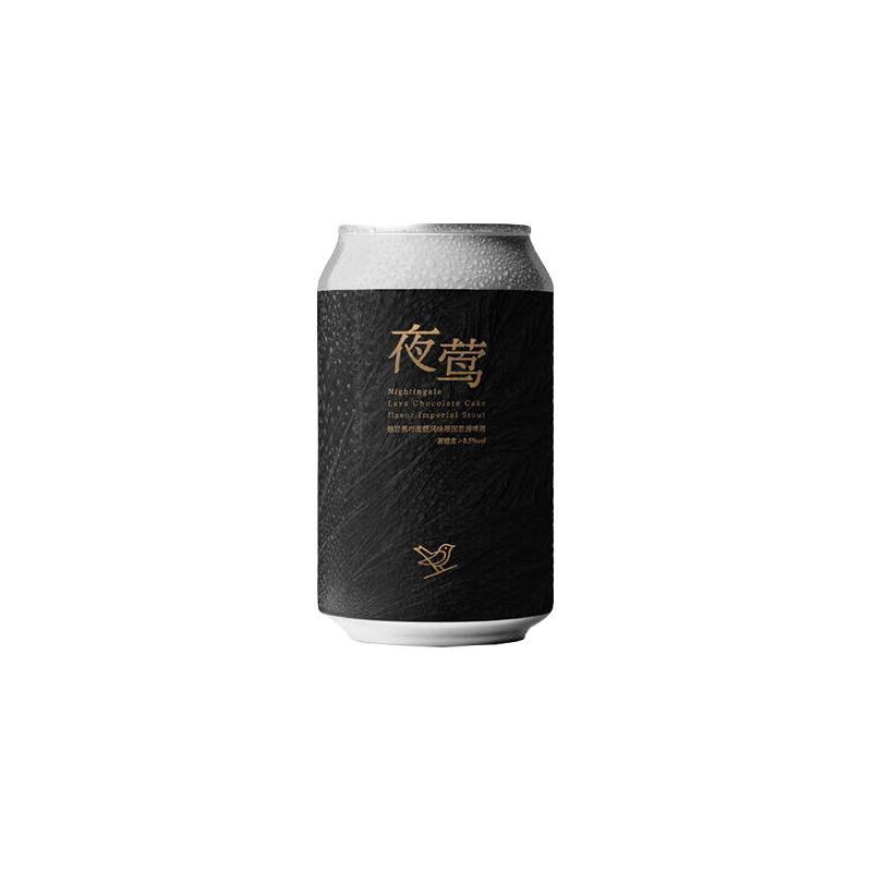 野鹅微醺 夜莺 熔岩黑巧蛋糕世涛 330ml