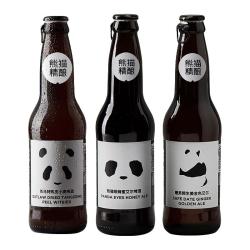熊猫精酿 陈皮比利时小麦白啤 330ml*12瓶