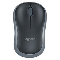 logitech 罗技 M186 2.4G无线鼠标 1000DPI 黑灰色
