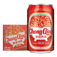 重慶啤酒 国宾 330mL 12罐 听装 330ml