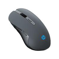 移动端、京东百亿补贴：惠普 游戏鼠标 学习办公电竞宏程游戏人体工学静音轻量化有线鼠标 USB接口 雾灰-七彩光