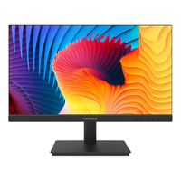 图界 23.8英寸电脑显示器 75Hz三面微边框直面可壁挂 VGA/HDMI家用液晶监控办公显示屏 CS24FT
