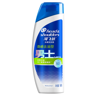 Head & Shoulders 海飞丝 男士去屑洗发露 劲感去油 190ml