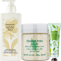 伊丽莎白雅顿雅顿沐浴露身体乳绿茶白茶套装礼盒 白茶身体乳+白茶沐浴露套装 