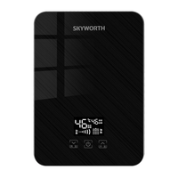 创维（Skyworth）即热式电热水器 智能家用小型恒温淋浴免储水变频恒温多功率可调D873+水电分离+沐浴配件