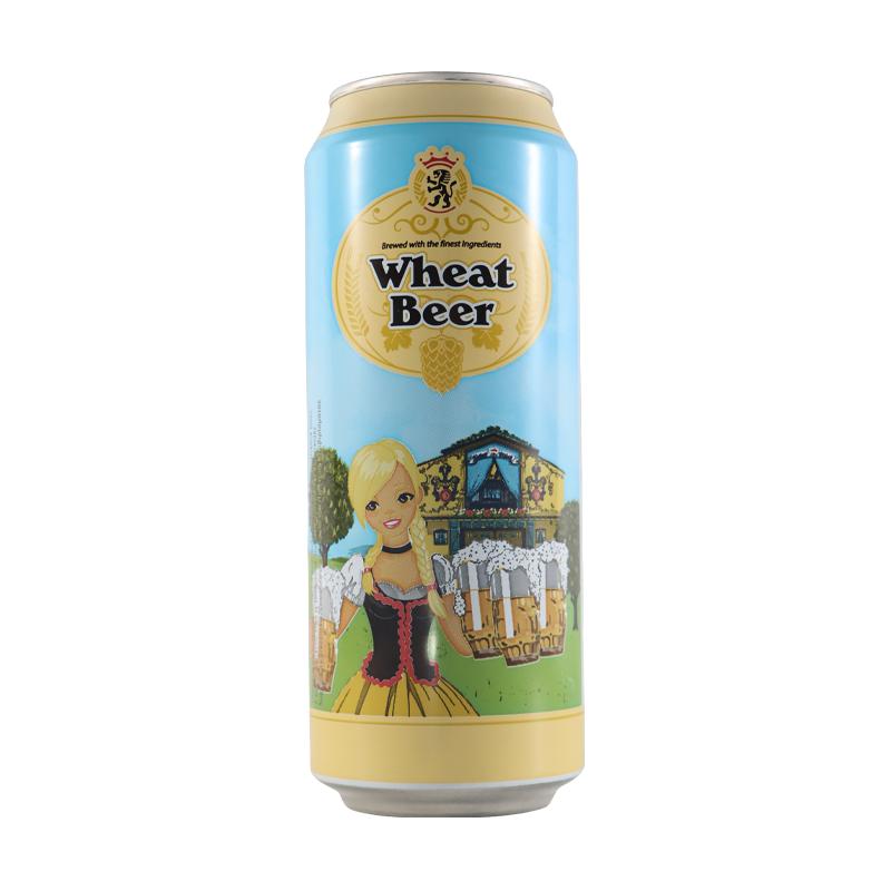  奇盟  小麦啤酒  1x18x500ml 听装 500ml