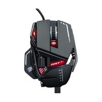  MAD CATZ/美加狮 RAT8+ 游戏电竞 有线机械鼠标+自定义配重  黑色