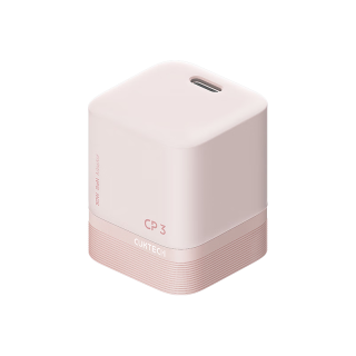 酷态科 40W快充 氮化镓充电器  单Type-C口 单头 粉 40W