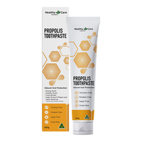 Healthy Care澳洲进口天然蜂胶牙膏120g呵护牙齿牙龈牙周口腔健康清新口气 120g*1支 效期到26.5左右