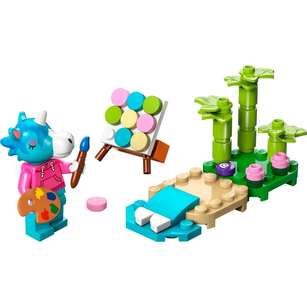 LEGO 乐高 动物森友会系列 30703 朱利安的海滩绘画