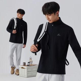 探拓 加绒抓绒衣冬季保暖户外登山徒步运动内搭衣摇粒绒打底衫立领 男/女款