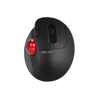 DeLUX 多彩 MT1人体工学鼠标 轨迹球鼠标 无线蓝牙双模