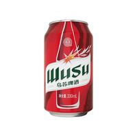 劲蒙 烈性 乌苏啤酒  1x6x330ml 包装 330ml